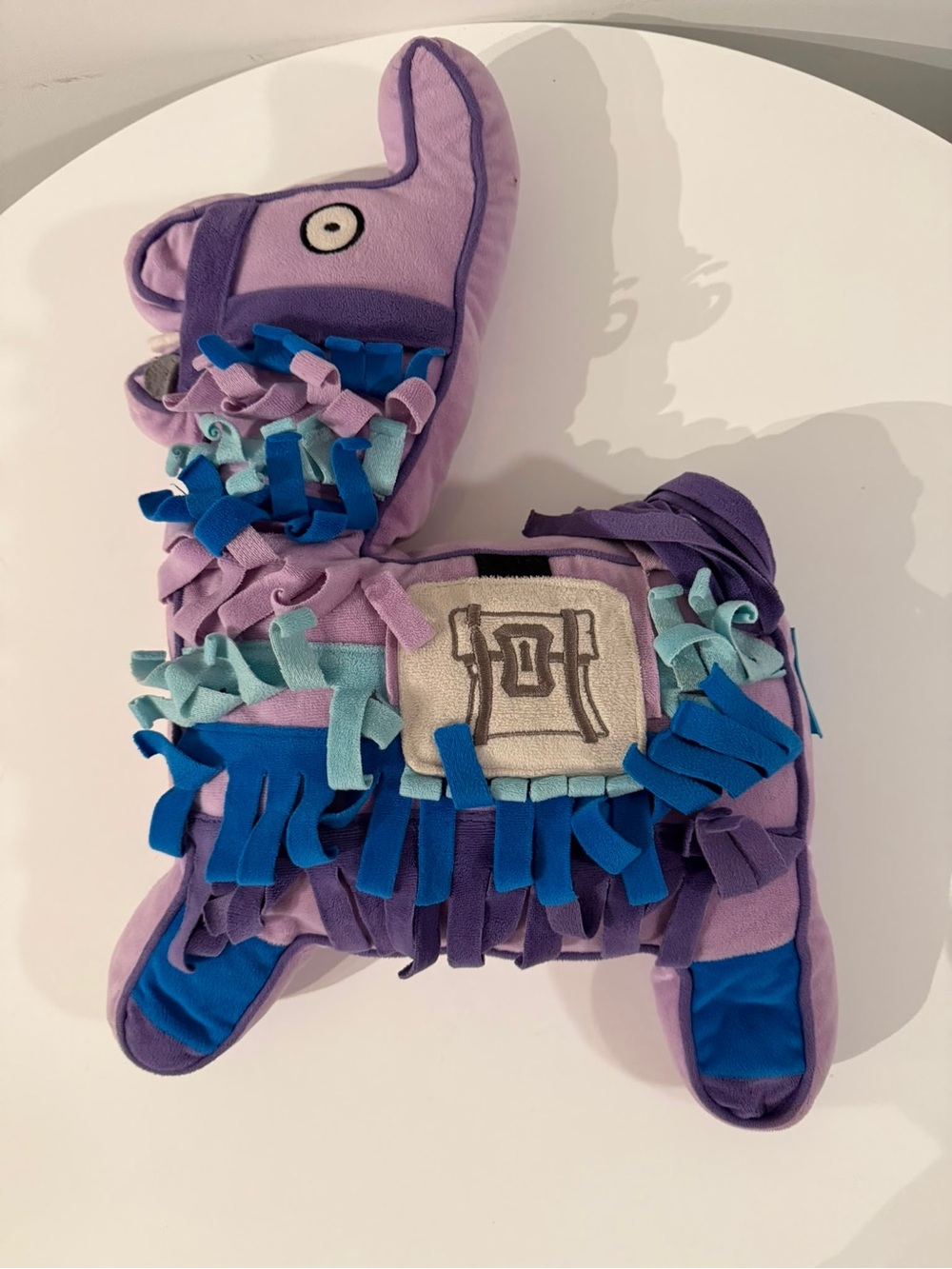 Fortnite Purple Llama Plush Toy with Fringe